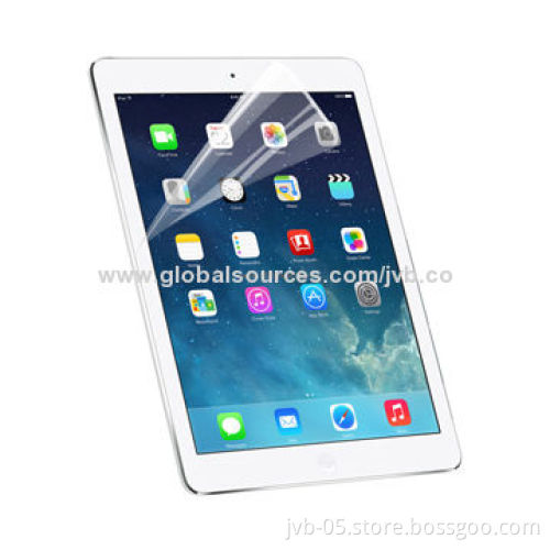 Ultra-clear Screen Protector for iPad Air, Made of PET Material, OEM and ODM Orders Welcomed